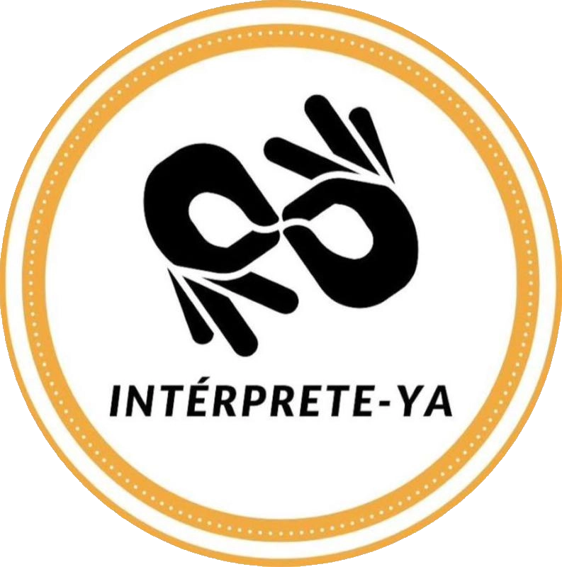 Logo de la aplicación Intérprete Ya